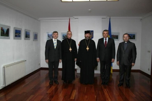 Мадрид: Глава УГКЦ відвідав Посольство України в Королівстві Іспанії та МЗС.(ФОТО)